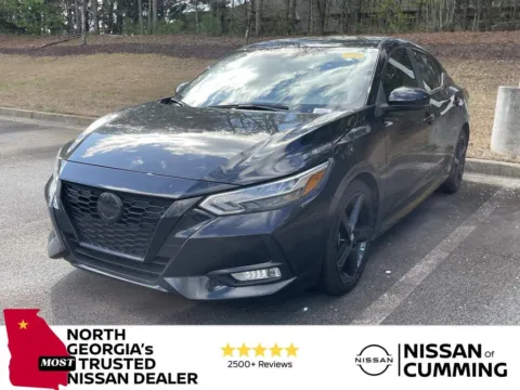 Black 2022 Nissan Sentra SR for sale in Cumming, GA