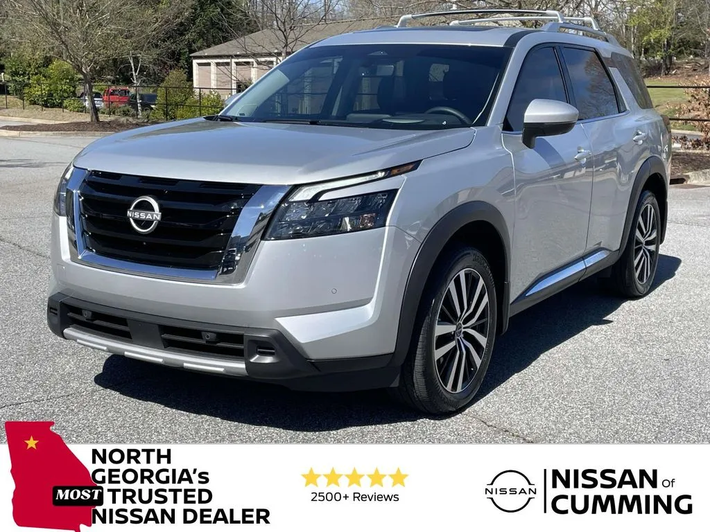 Silver 2025 Nissan Pathfinder Platinum for sale in Cumming, GA