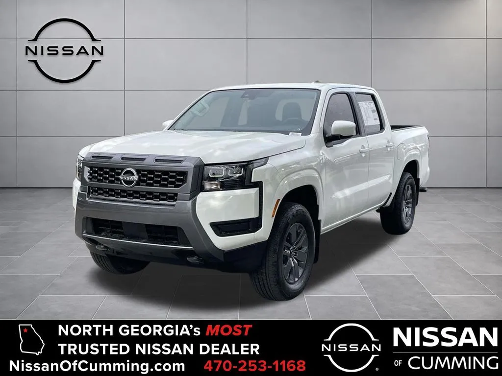 White 2026 Nissan Frontier SV for sale in Cumming, GA