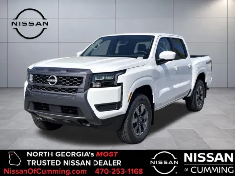 White 2026 Nissan Frontier SV for sale in Cumming, GA