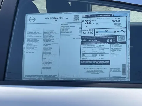 Another view of 2026 Nissan Sentra SR for sale in Cumming, GA at Nissan Of Cumming