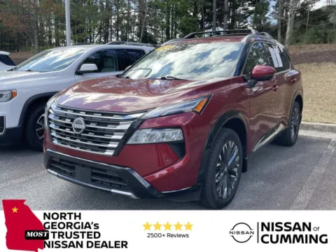 Red 2024 Nissan Rogue Platinum for sale in Cumming, GA