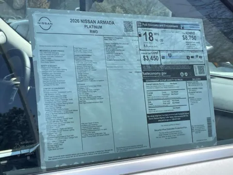 Another view of 2026 Nissan Armada Platinum for sale in Cumming, GA at Nissan Of Cumming