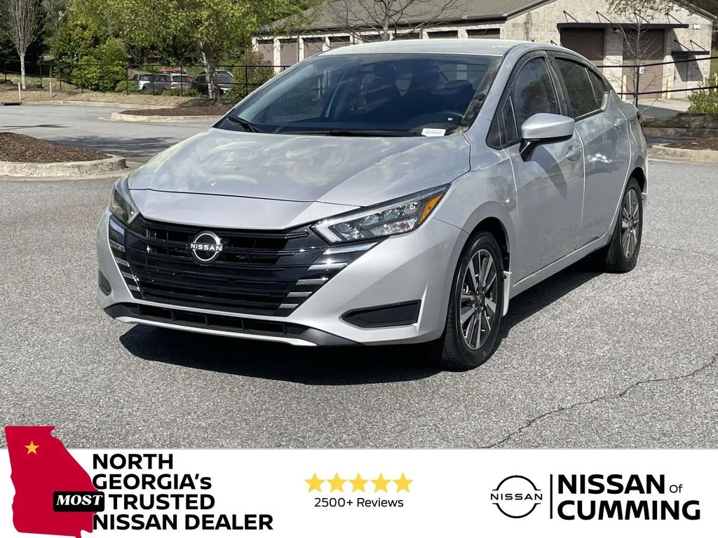 Silver 2025 Nissan Versa 1.6 SV for sale in Cumming, GA