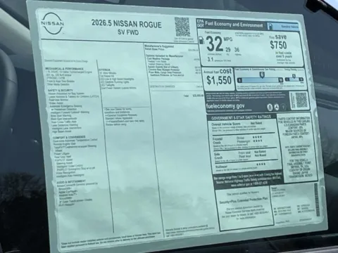 Photos of 2026 Nissan Rogue SV for sale in Cumming, GA at Nissan Of Cumming