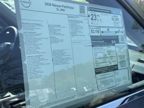 Photos of 2026 Nissan Pathfinder SL for sale in Cumming, GA at Nissan Of Cumming