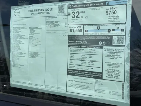 Photos of 2026 Nissan Rogue Dark Armor for sale in Cumming, GA at Nissan Of Cumming