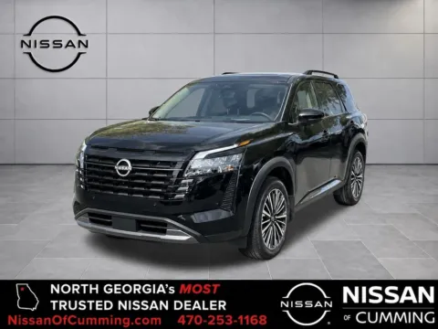 Black 2026 Nissan Pathfinder Platinum for sale in Cumming, GA