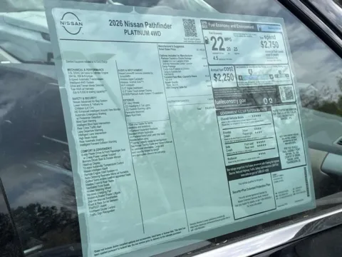 Photos of 2026 Nissan Pathfinder Platinum for sale in Cumming, GA at Nissan Of Cumming