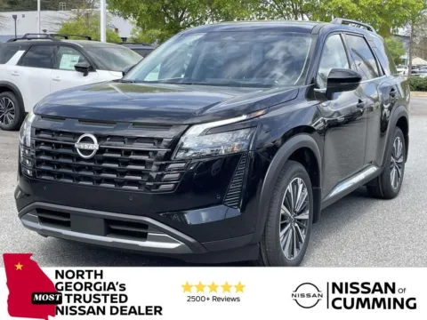 Black 2026 Nissan Pathfinder Platinum for sale in Cumming, GA