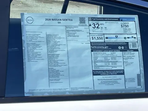Photos of 2026 Nissan Sentra SR for sale in Cumming, GA at Nissan Of Cumming