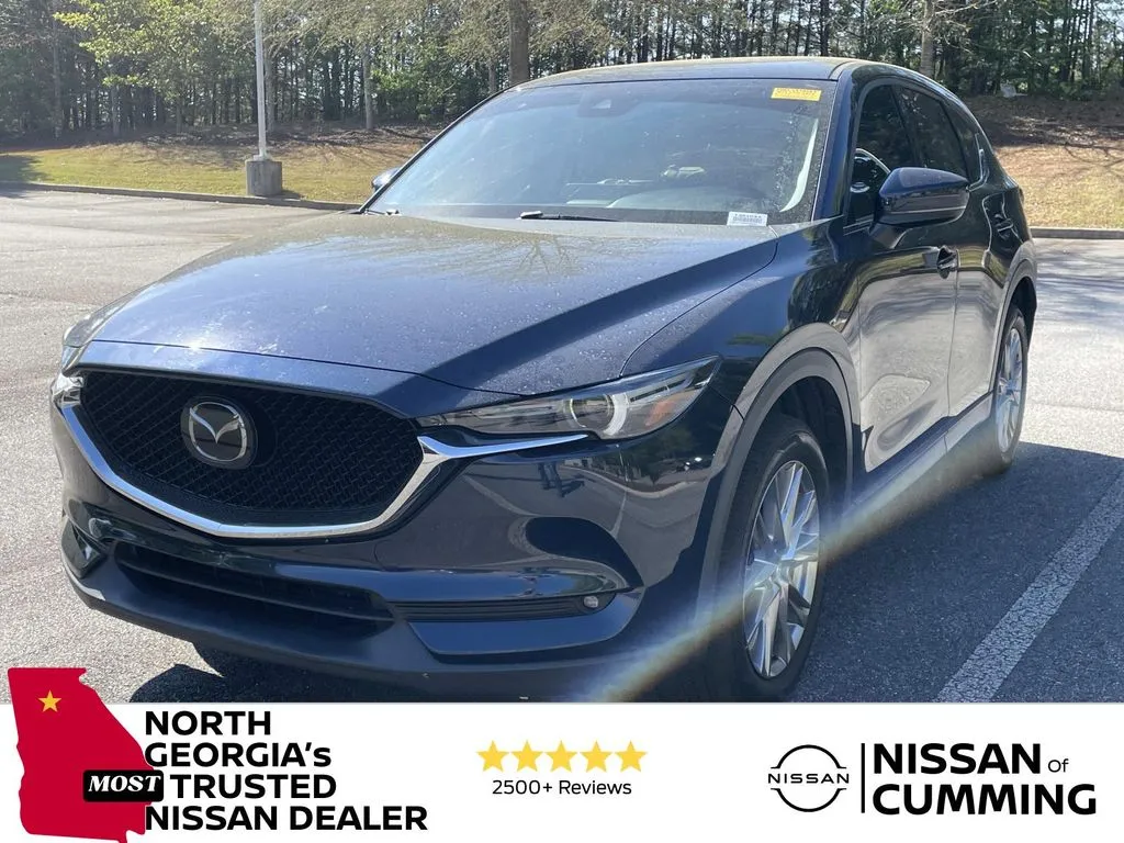 Blue 2021 Mazda CX-5 Grand Touring for sale in Cumming, GA