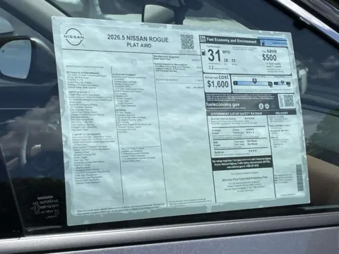 Photos of 2026 Nissan Rogue Platinum for sale in Cumming, GA at Nissan Of Cumming