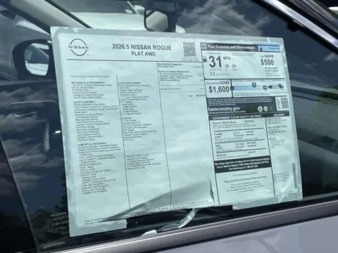 Photos of 2026 Nissan Rogue Platinum for sale in Cumming, GA at Nissan Of Cumming