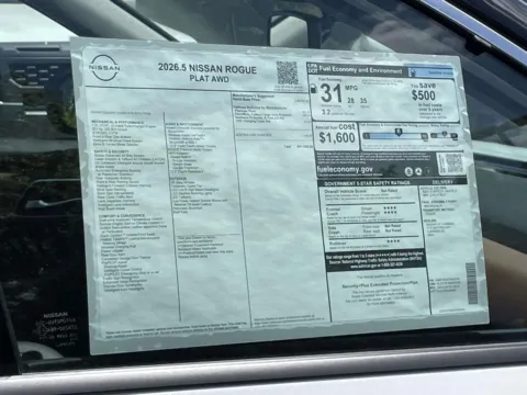 Photos of 2026 Nissan Rogue Platinum for sale in Cumming, GA at Nissan Of Cumming