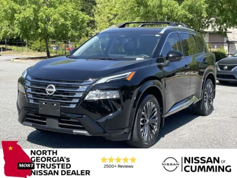 Black 2025 Nissan Rogue Platinum for sale in Cumming, GA