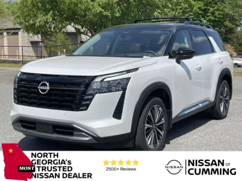 White 2026 Nissan Pathfinder Platinum for sale in Cumming, GA