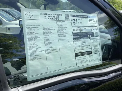 Photos of 2026 Nissan Frontier SV for sale in Cumming, GA at Nissan Of Cumming