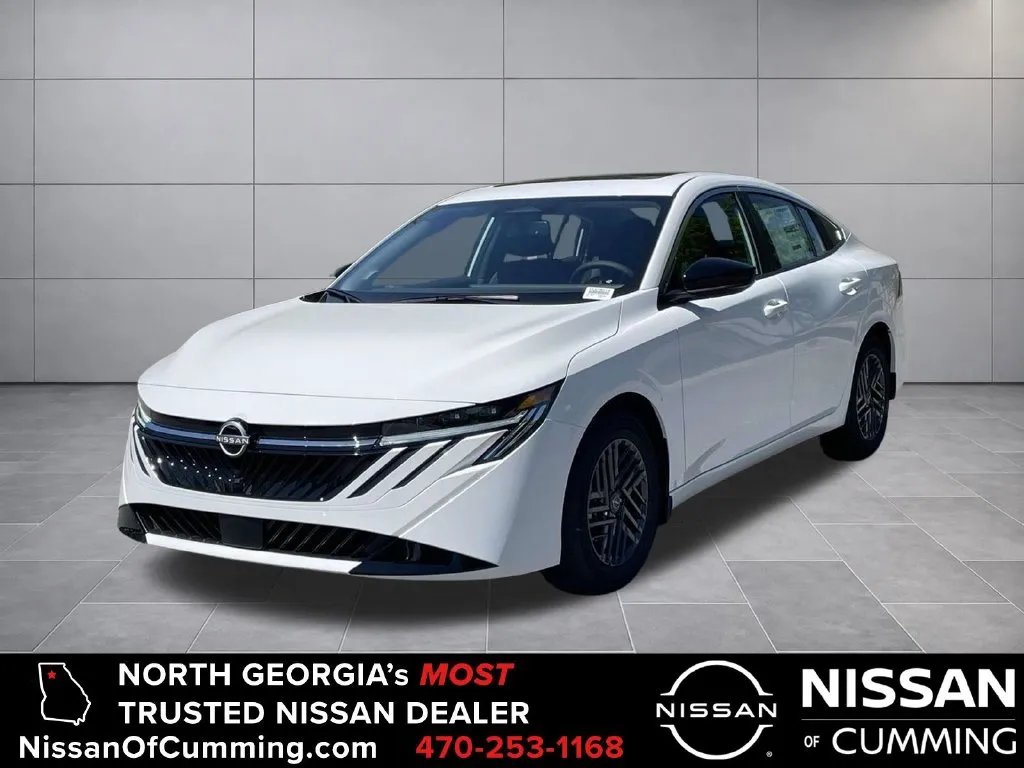 White 2026 Nissan Sentra SV for sale in Cumming, GA