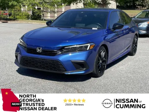 Blue 2024 Honda Civic Sport for sale in Cumming, GA
