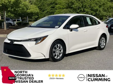 White 2023 Toyota Corolla LE for sale in Cumming, GA