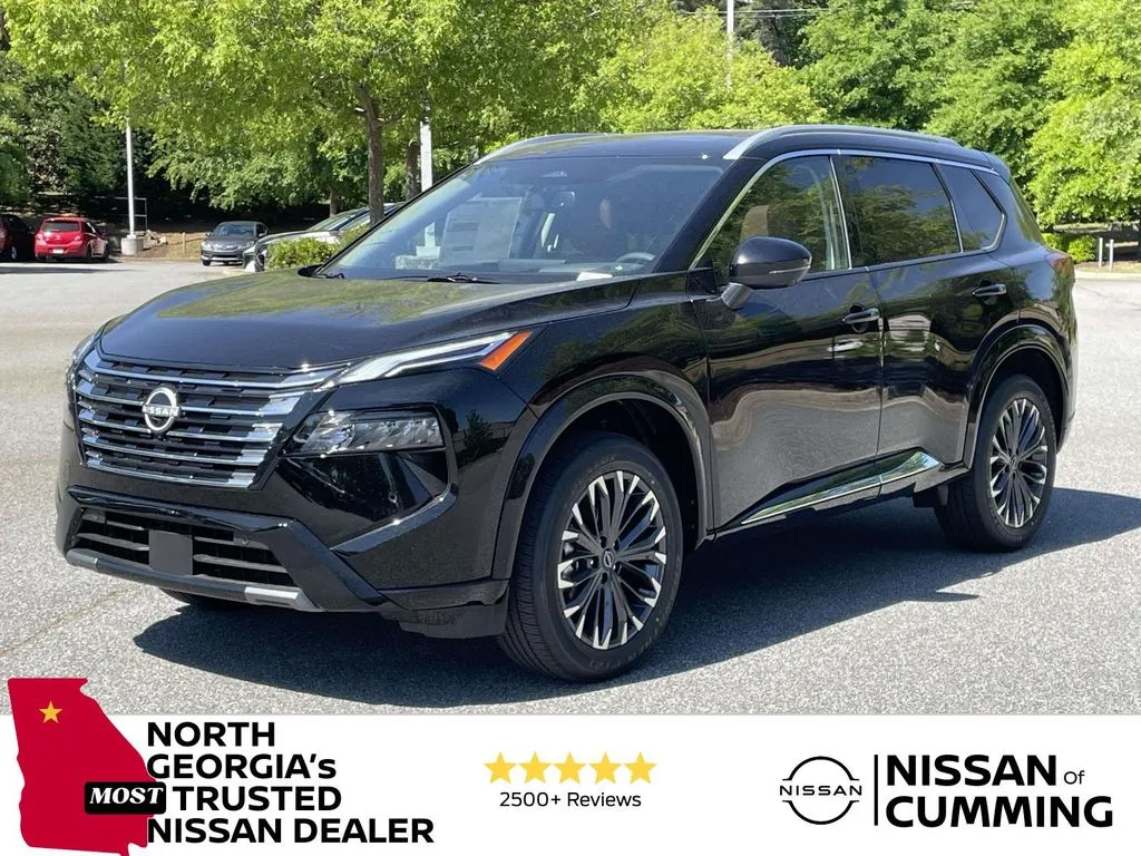Black 2026 Nissan Rogue Platinum for sale in Cumming, GA