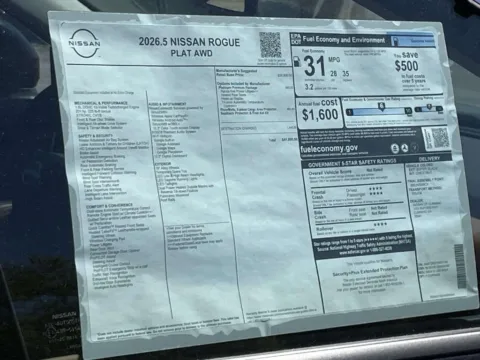 Photos of 2026 Nissan Rogue Platinum for sale in Cumming, GA at Nissan Of Cumming