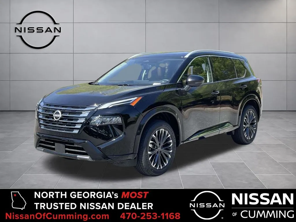 Black 2026 Nissan Rogue Platinum for sale in Cumming, GA