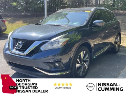 Blue 2017 Nissan Murano Platinum for sale in Cumming, GA