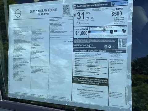 Photos of 2026 Nissan Rogue Platinum for sale in Cumming, GA at Nissan Of Cumming