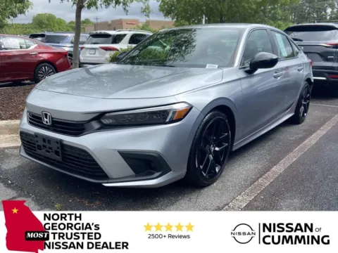 Silver 2023 Honda Civic Sport for sale in Cumming, GA