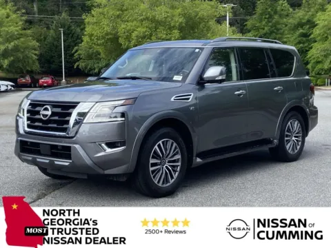 Gray 2021 Nissan Armada SL for sale in Cumming, GA