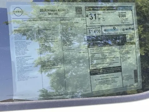 Photos of 2026 Nissan Kicks SR for sale in Cumming, GA at Nissan Of Cumming