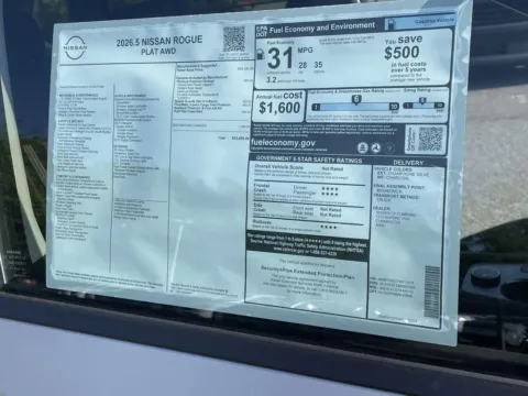 Photos of 2026 Nissan Rogue Platinum for sale in Cumming, GA at Nissan Of Cumming