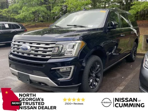 Blue 2021 Ford Expedition Max Limited for sale in Cumming, GA