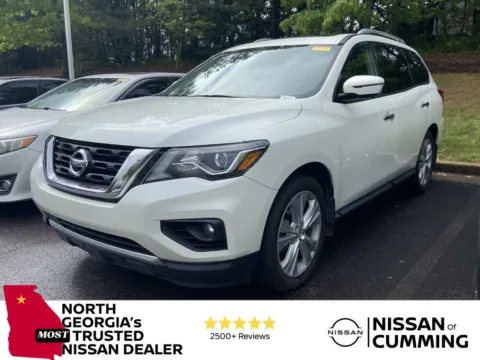 White 2018 Nissan Pathfinder SL for sale in Cumming, GA