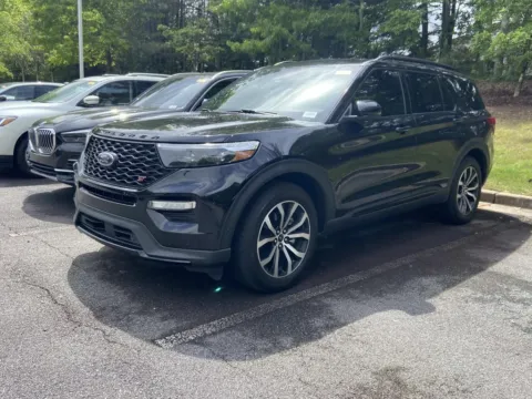 Black 2021 Ford Explorer ST for sale in Cumming, GA