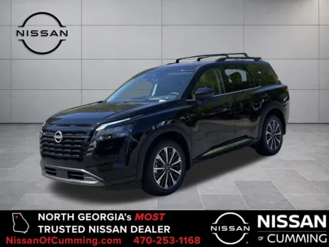 Black 2026 Nissan Pathfinder Platinum for sale in Cumming, GA