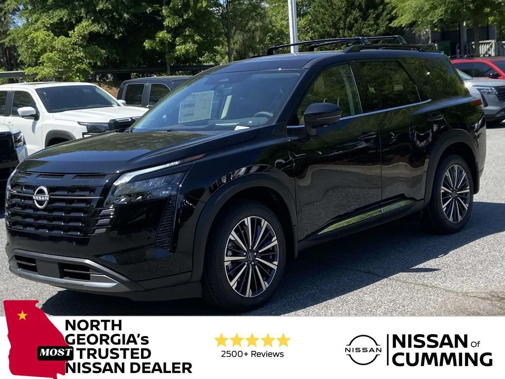 Black 2026 Nissan Pathfinder Platinum for sale in Cumming, GA