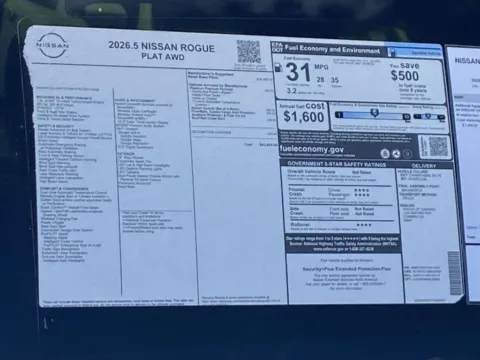 Photos of 2026 Nissan Rogue Platinum for sale in Cumming, GA at Nissan Of Cumming