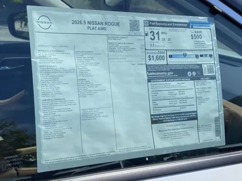 Photos of 2026 Nissan Rogue Platinum for sale in Cumming, GA at Nissan Of Cumming