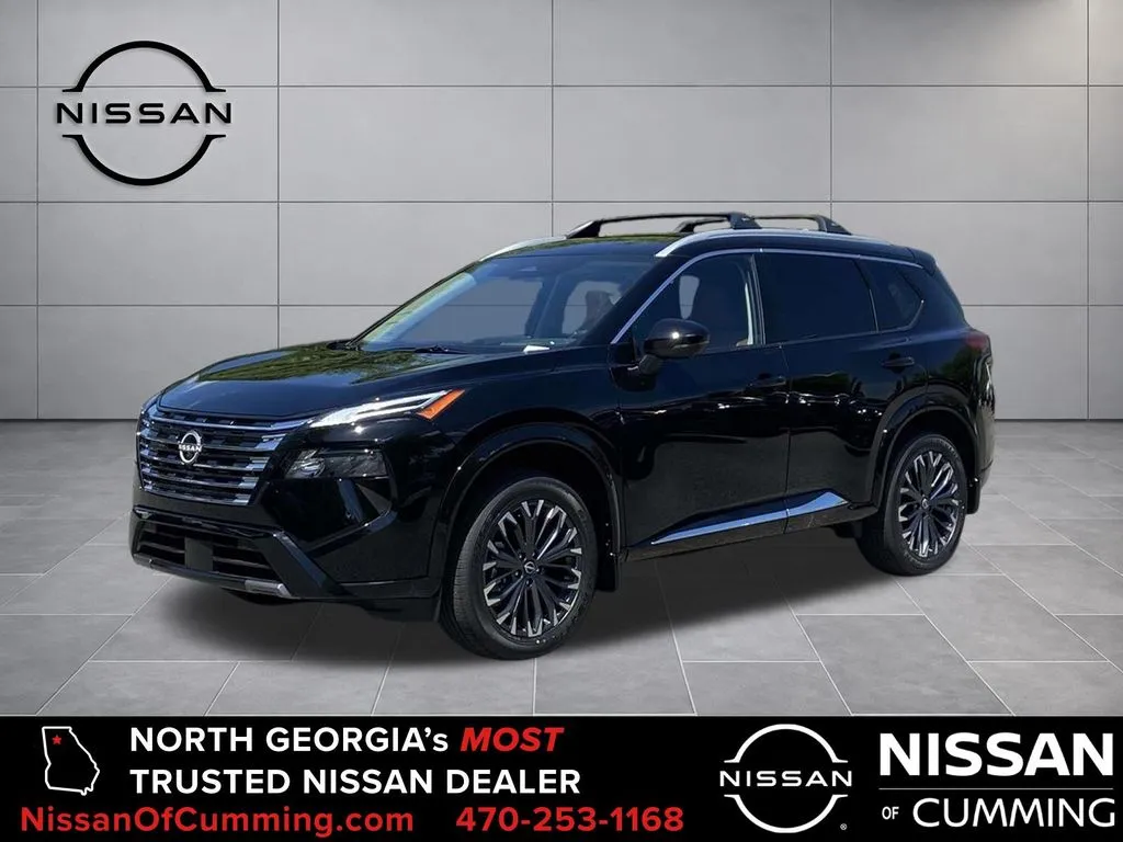 Black 2026 Nissan Rogue Platinum for sale in Cumming, GA