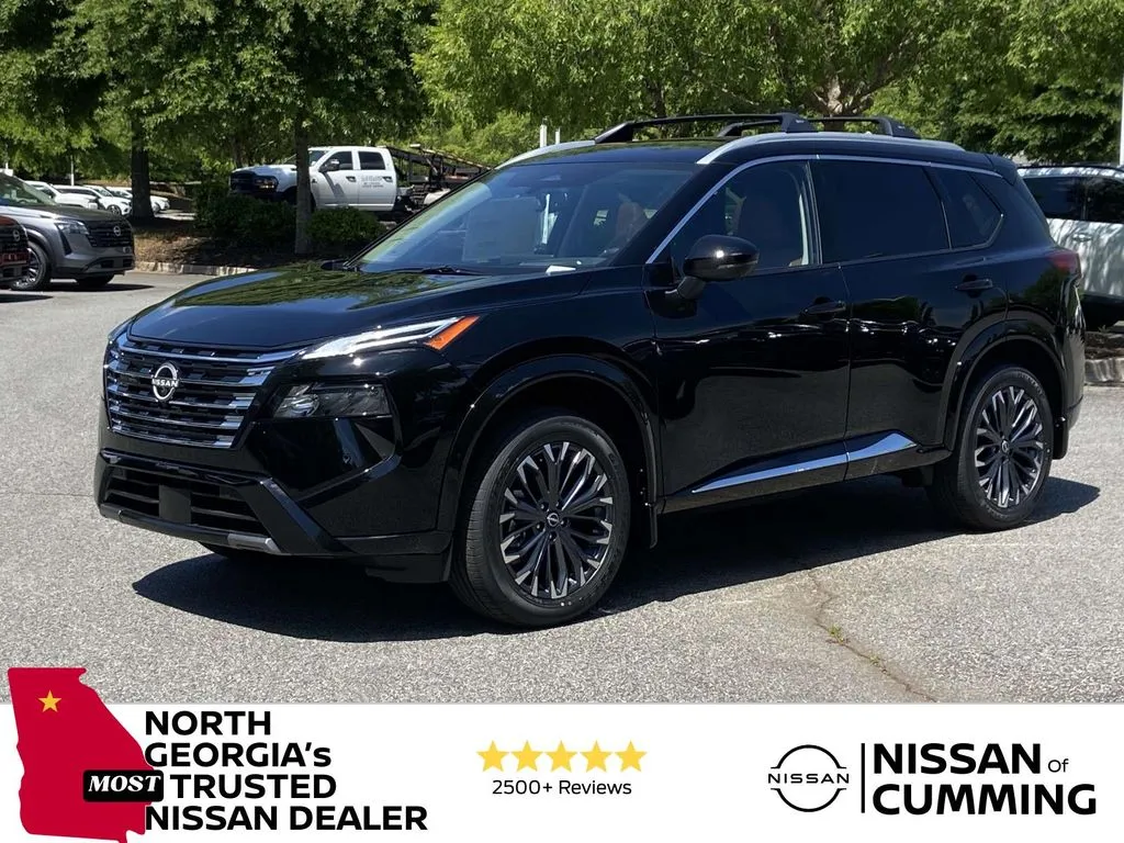 Black 2026 Nissan Rogue Platinum for sale in Cumming, GA
