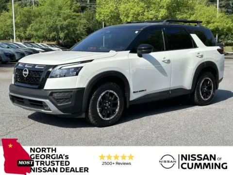 White 2023 Nissan Pathfinder Rock Creek for sale in Cumming, GA