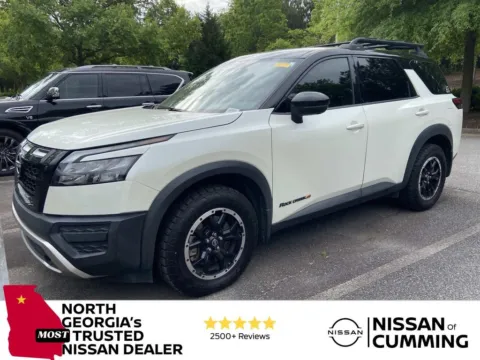 White 2023 Nissan Pathfinder Rock Creek for sale in Cumming, GA