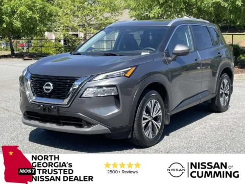 Gray 2022 Nissan Rogue SV for sale in Cumming, GA