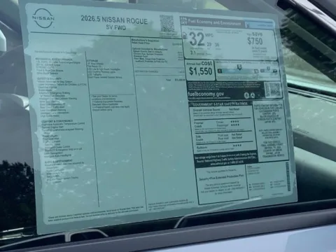 Photos of 2026 Nissan Rogue SV for sale in Cumming, GA at Nissan Of Cumming