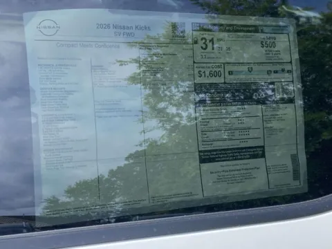 Photos of 2026 Nissan Kicks SV for sale in Cumming, GA at Nissan Of Cumming