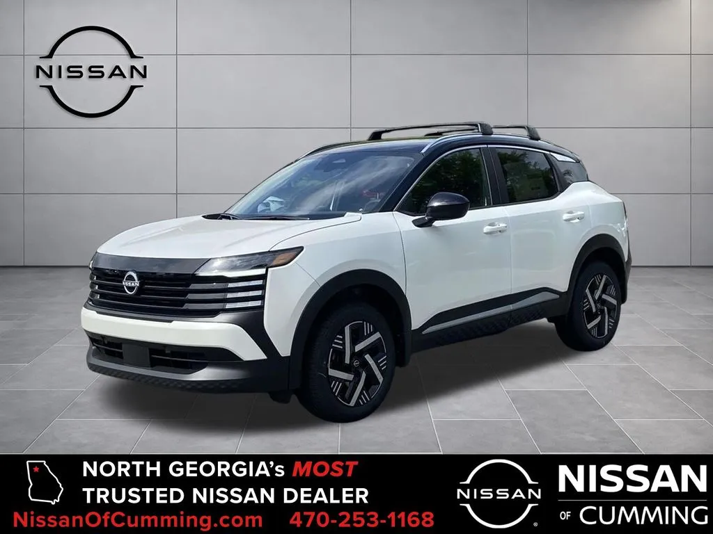 White 2026 Nissan Kicks SV for sale in Cumming, GA