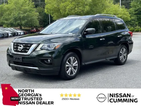 Green 2019 Nissan Pathfinder SL for sale in Cumming, GA